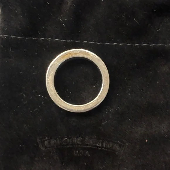 Chrome Hearts  Forever Sterling Silver Men's Ring 6mm size 100 - Picture 8 of 8